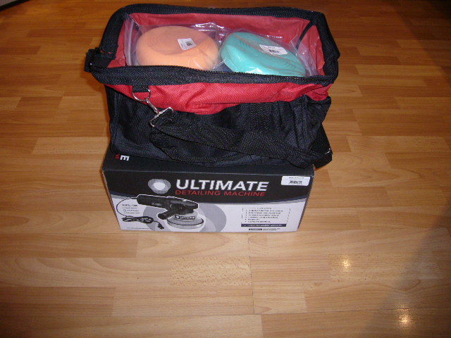 Ultimate Detailing Machine Contents Packed into the Included Storage Bag Ultimate Detailing Machine Contents Packed into the Included Storage Bag