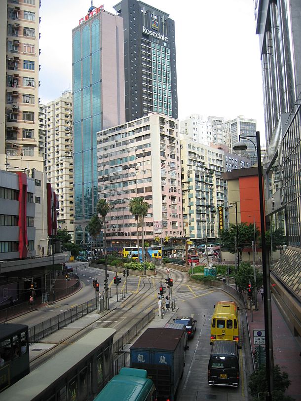 Hong Kong Street Scape Hong Kong Street Scape