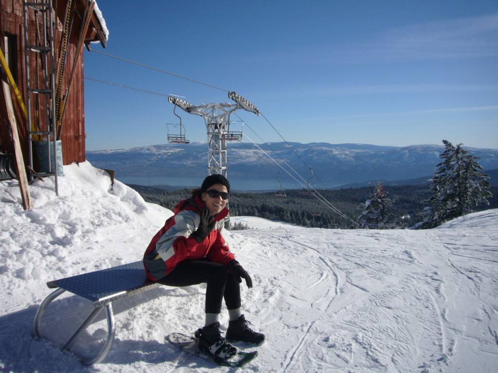Top of the Chairlift At Crystal Mountain - Amazing View