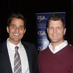 bill rancic and brooks van norman